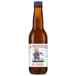 Bière personnalisée - La Brasserie de Mamie | La French Mousse