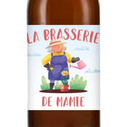 Bière personnalisée - La Brasserie de Mamie | La French Mousse