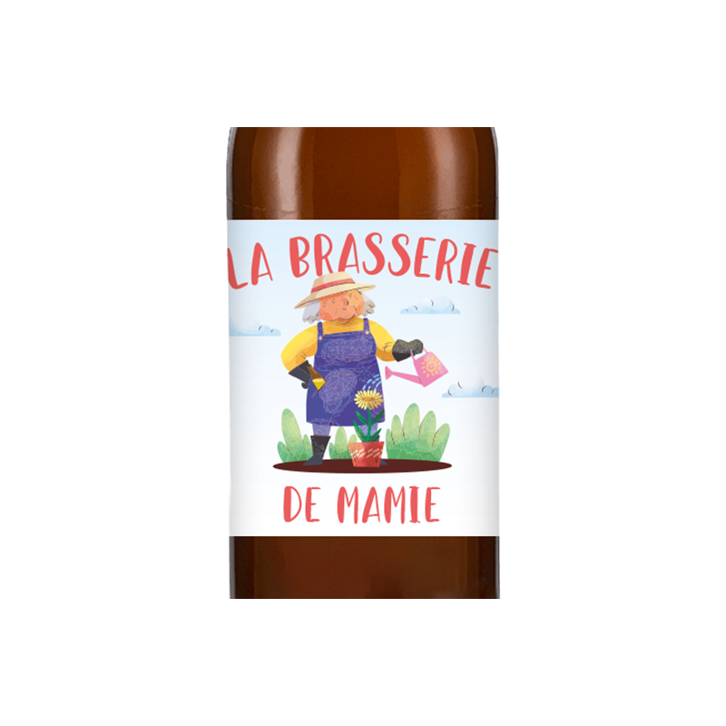 Bière personnalisée - La Brasserie de Mamie | La French Mousse