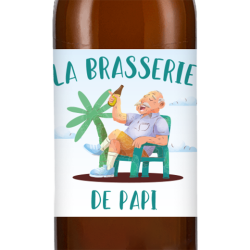 Bière personnalisée - La Brasserie de Papi | La French Mousse
