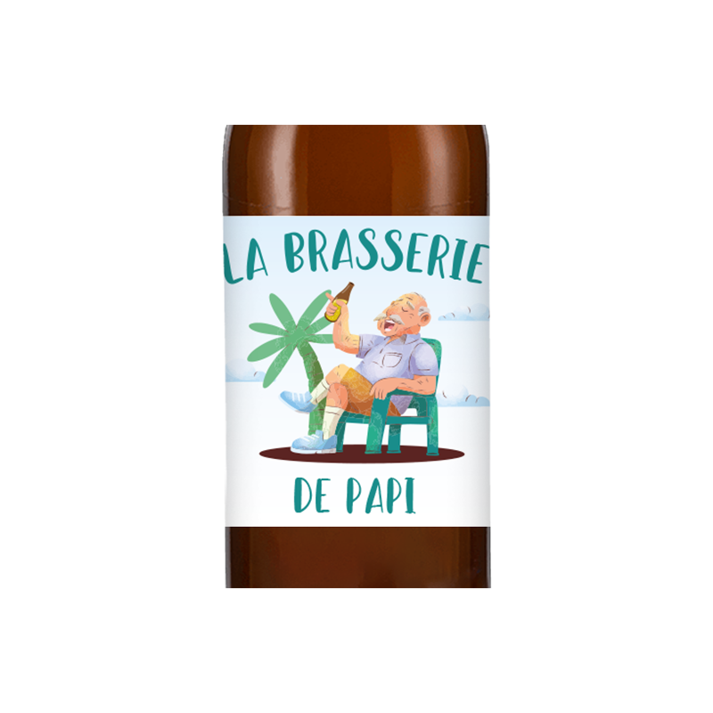 Bière personnalisée - La Brasserie de Papi | La French Mousse