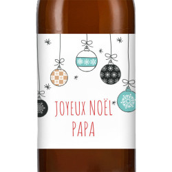 Bière personnalisée - Noël Boules | La French Mousse