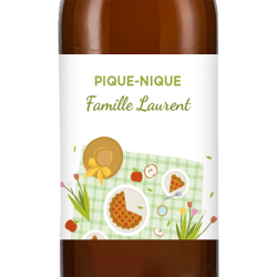 Bière personnalisée - Pique-nique En Famille | La French Mousse