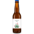 Bière personnalisée - Communion Cœurs Fleurs | La French Mousse