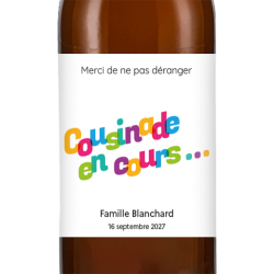Bière personnalisée - Cousinade en cours | La French Mousse