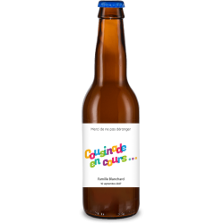 Bière personnalisée - Cousinade en cours | La French Mousse