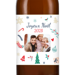 Bière personnalisée - Noël Deco et Photo| La French Mousse