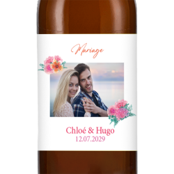 Bière personnalisée - Mariage Bloom Photo | La French Mousse