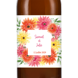 Bière personnalisée - Mariage Disco Bloom | La French Mousse