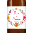 Bière personnalisée - Mariage Couronne Bloom | La French Mousse