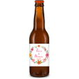 Bière personnalisée - Mariage Couronne Bloom | La French Mousse
