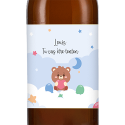 Bière personnalisée - Annonce Tonton Nuage | La French Mousse