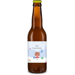 Bière personnalisée - Annonce Tonton Nuage | La French Mousse