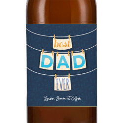 Bière personnalisée - BEST DAD EVER | La French Mousse