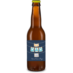 Bière personnalisée - BEST DAD EVER | La French Mousse