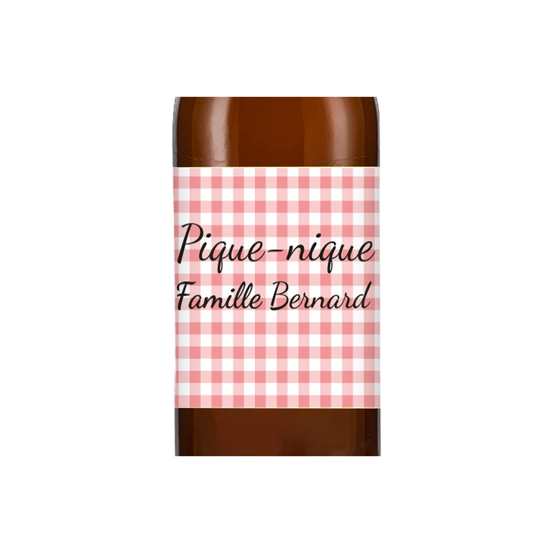 Bière personnalisée - Pique-nique | La French Mousse