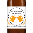 Bière personnalisée - Anniversaire EVG ma brasserie| La French Mousse