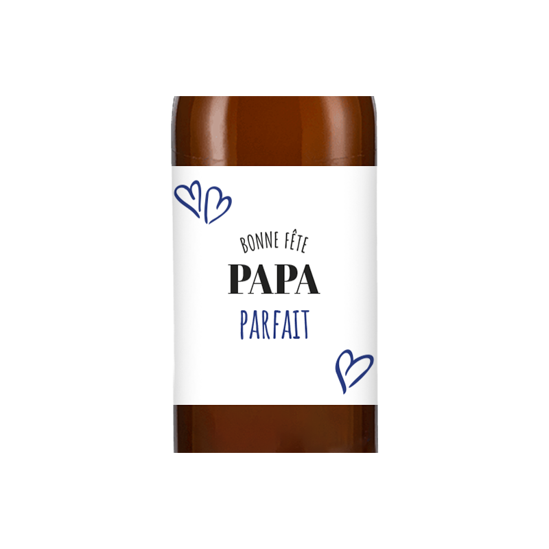 Bière personnalisée - Bonne fête papa parfait | La French Mousse