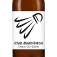 Bière personnalisée - Sport Club Badminton | La French Mousse
