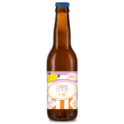 Bière personnalisée - Anniversaire Italie Femme | La French Mousse