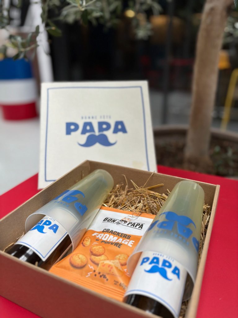 Bieres personnalisees en cadeau de fete des Peres