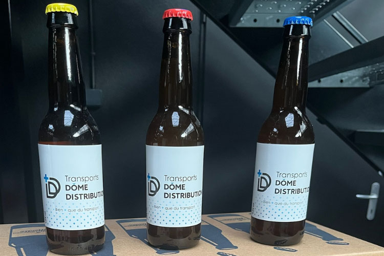 Choisissez les bières personnalisées comme cadeau d'entreprise