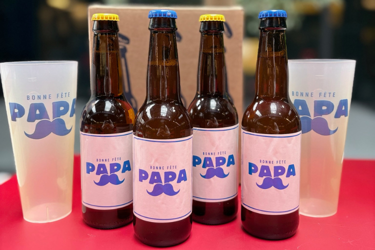 Créez votre bière personnalisée pour la fête des mères ou des pères