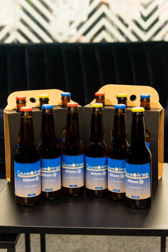 Bière entièrement personnalisable pour votre entreprise