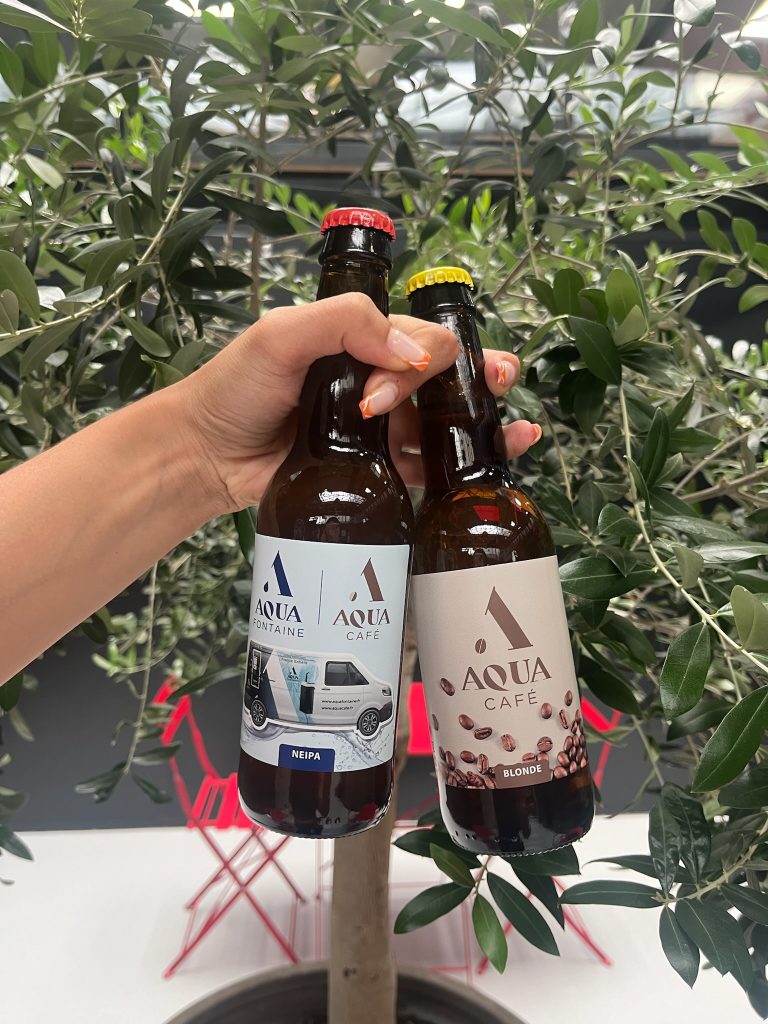 Bière personnalisée pour une entreprise