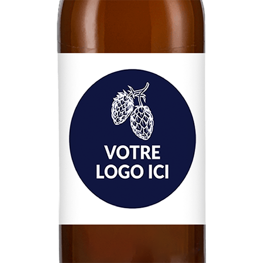 Visuel bouteille avec logo